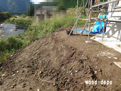 ウッドデッキ施工例130a