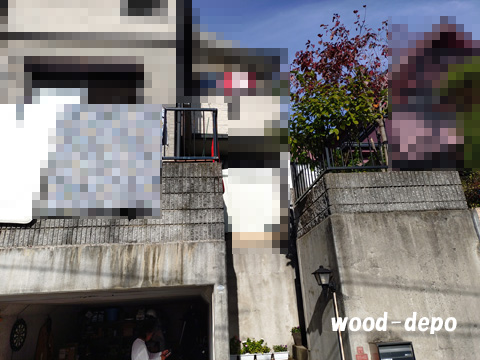 ウッドデッキ施工例131c