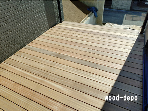 ウッドデッキ施工例235e