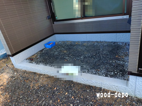 ウッドデッキ施工例237a