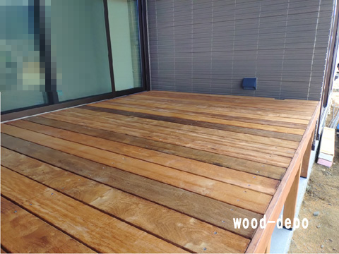 ウッドデッキ施工例237d