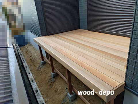 ウッドデッキ施工例238b